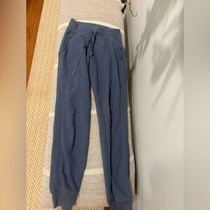 Blue lululemon sweatpants/ joggers size 2